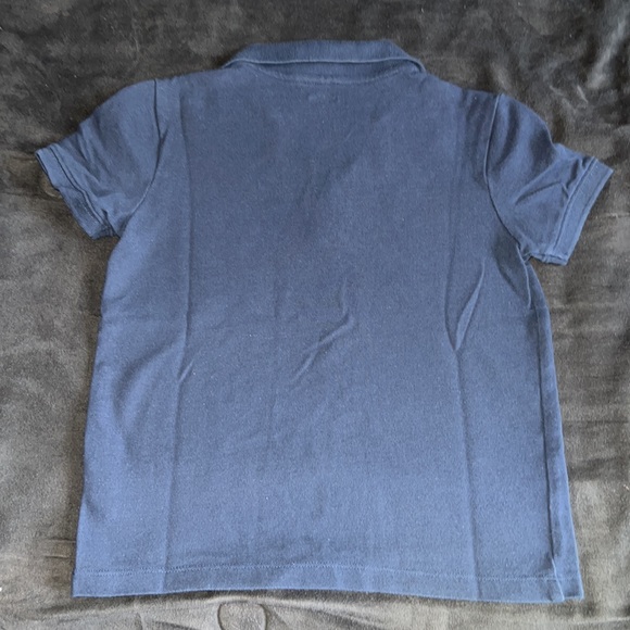 OLD NAVY KID BOY NAVY BLUE POLO SHORT SLEEVE SCHOOL UNIFORM SHIRT - Picture 2 of 3